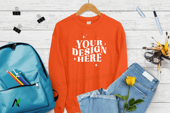 Back to School Gildan 18000 Mockup 0100: A Versatile Tool for Designers and Creators