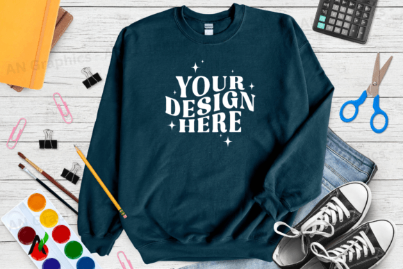 Back to School Gildan 18000 Mockup 0193: A Versatile Tool for Designers and Creators