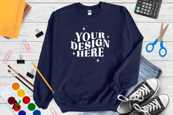 Back To School Gildan 18000 Mockup 0214: A Versatile Tool for Designers