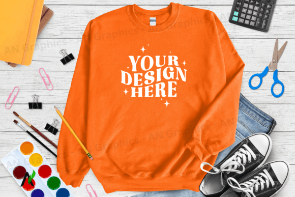 Back to School Gildan 18000 Mockup 0227: A Versatile Tool for Designers and Merchants