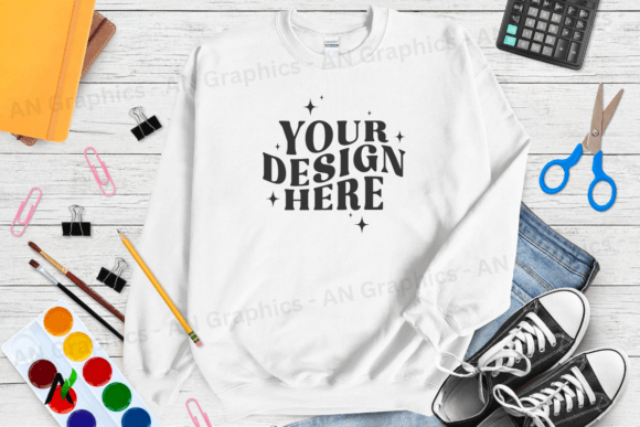 Back to School Gildan 18000 Mockup 0229: A Versatile Tool for Designers and Creators