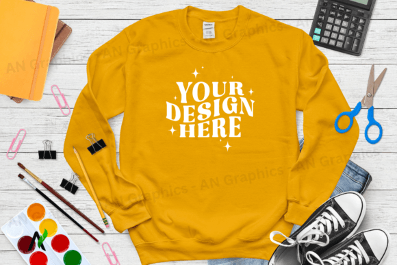 Back to School Gildan 18000 Mockup - 050: A Powerful Tool for Designers