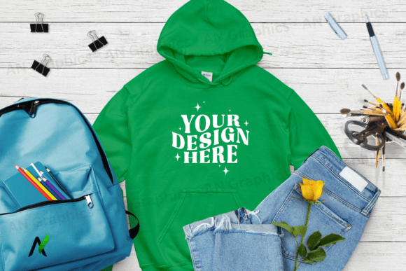 Back to School Gildan 18500 Mockup - 013