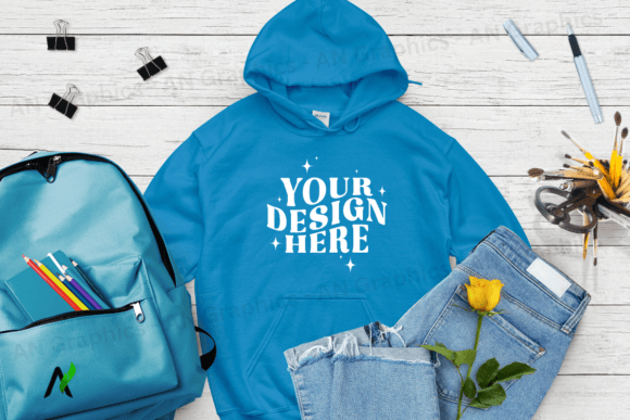 Back to School Gildan 18500 Mockup - 032