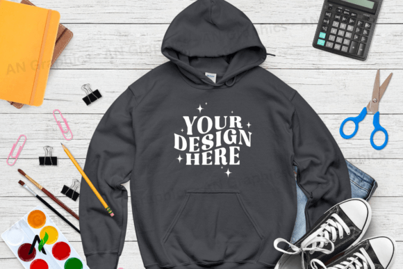 Back to School Gildan 18500 Mockup - 039