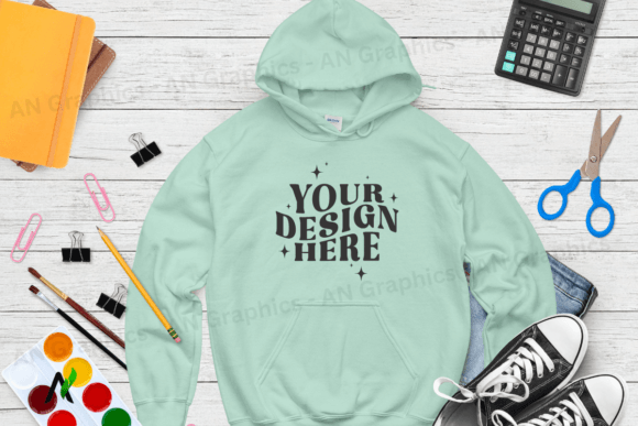 Back to School Gildan 18500 Mockup - 053