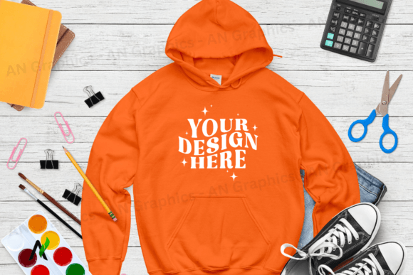 Back to School Gildan 18500 Mockup - 059