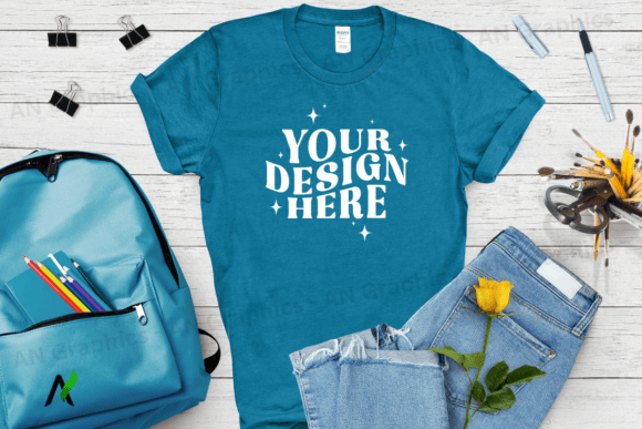 Back to School Gildan 5000 Mockup - 0145: A Must-Have for Designers and Entrepreneurs