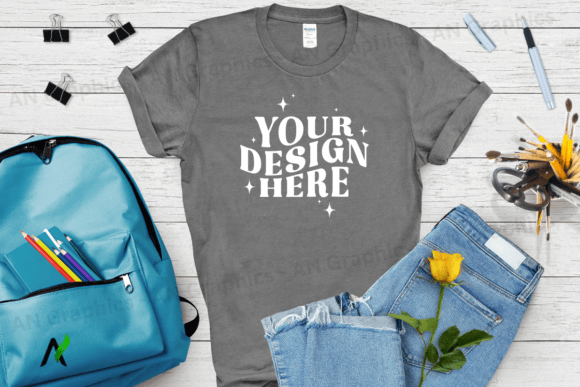 Back to School Gildan 5000 Mockup - 0165: A Professional Tool for Designers and Creators