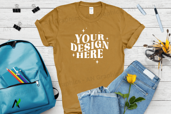 Back to School Gildan 5000 Mockup - 0189: A Versatile Tool for Designers and Creators