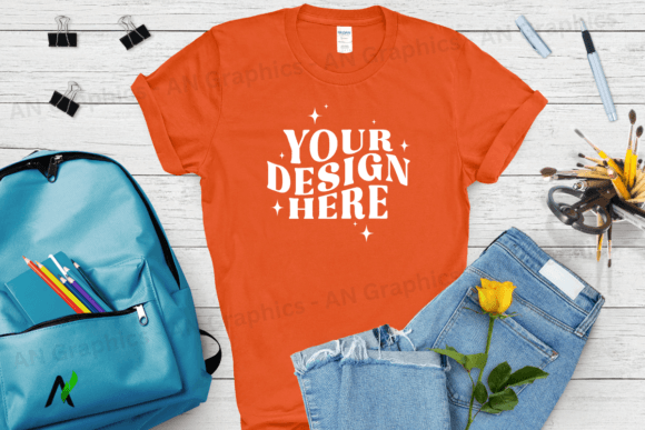 Back to School Gildan 5000 Mockup - 0190: A Powerful Tool for Designers and Creators