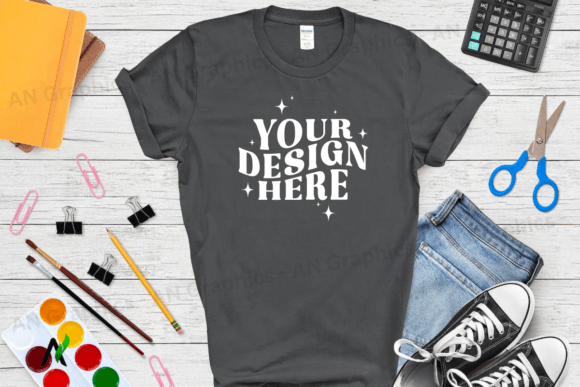 Back to School Gildan 5000 Mockup - 0224: A Versatile Tool for Designers