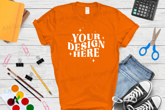 Back to School Gildan 5000 Mockup - 0266: A Powerful Tool for Designers and Merchants