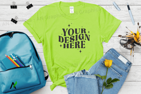 Back to School Gildan 5000 Mockup - 055: A Professional Tool for Designers and Entrepreneurs