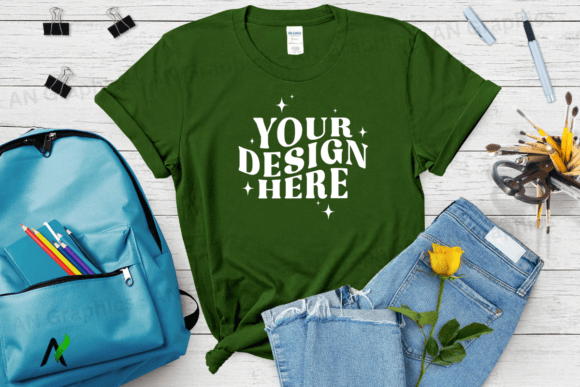Back to School Gildan 5000 Mockup - 066