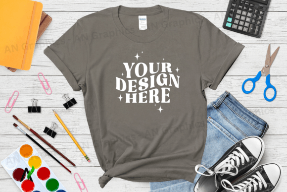 Back to School Gildan 5000 Mockup - 081