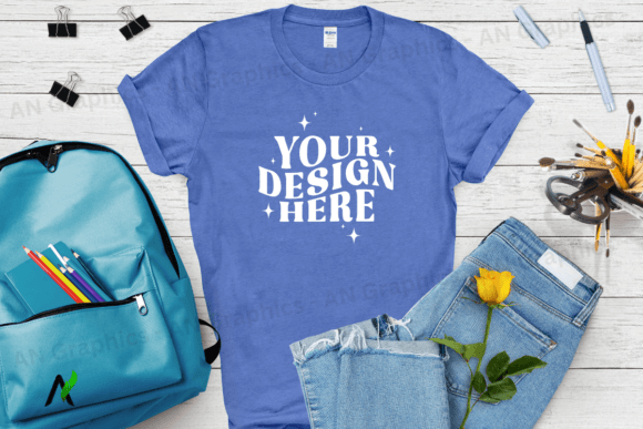Back to School Gildan 64000 Mockup 0157: A Professional Tool for T-Shirt Designers