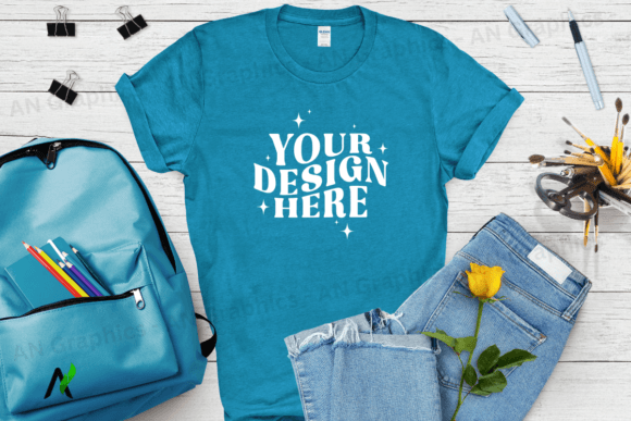 Back to School Gildan 64000 Mockup 0158