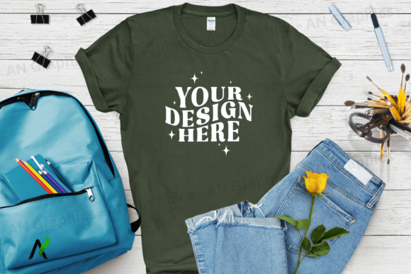 Back to School Gildan 64000 Mockup 0175: A Versatile Tool for Designers and Entrepreneurs