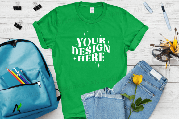 Back to School Gildan 64000 Mockup