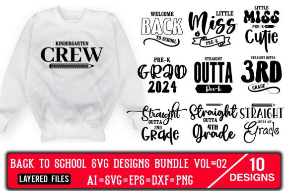 Back to School SVG Designs Bundle Vol.02: A Versatile Resource for Creative Professionals