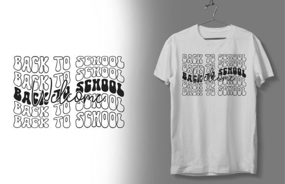 Groovy Welcome Back to School Svg Design: A Versatile Resource for Creative Professionals